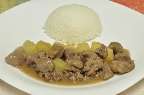 Kachna s ananasem  – Snadné recept z Čína kuchyně, hotový za 45 - 60 minut